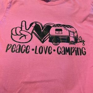 Camping t shirt